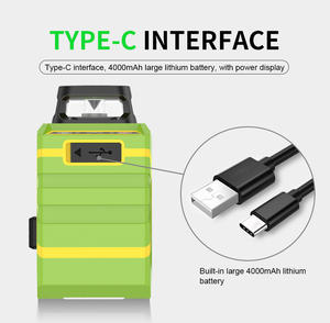 Nivel Láser de Líneas Verdes HEIPOE Osram SR902G, Nivel Láser para Exteriores, Nivel Láser <span class=keywords><strong>Huepar</strong></span> <span class=keywords><strong>S04CG</strong></span> 360, Lazer Terazi - Product Image 4