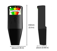 Detektor bidang 5 LED genggam, peralatan penguji EMF Meter Berburu Hantu