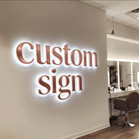 Letras Acrílicas 3D Iluminadas con LED Cortadas con Láser para Ferias Comerciales, Edificios, Bodas y Uso Doméstico con Control por Aplicación, Resistentes al Agua IP65
