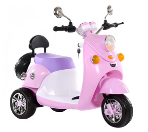 Mini <span class=keywords><strong>moto</strong></span> électrique unisexe pour enfants, avec télécommande, roues en <span class=keywords><strong>plastique</strong></span> et batterie intégrée - Product Image 1