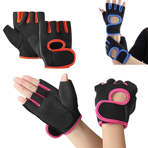 Gants <span class=keywords><strong>de</strong></span> fitness respirants en néoprène à demi-doigts, gants d'entraînement sans doigts en polyester pour la <span class=keywords><strong>musculation</strong></span>, pour hommes et femmes - Product Image 1