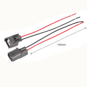 自動車ワイヤーハーネスアセンブリ2Pオートコネクタ6189-0129 6181-0070 PBTブリットメッキ銅0.5mm - Product Image 2