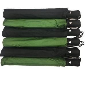 Proveedor de Paraguas Metálicos Clásicos YLF ALT, Personalización OEM ODM, Paraguas Promocional Plegable de Dos Secciones, Regalo Empresarial Verde, Paraguas Publicitario - Product Image 1