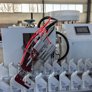 Anti máquina de enchimento ácida plástica corrosiva automática 1000ml para o descorante e o limpador do toalete - Product Image 2