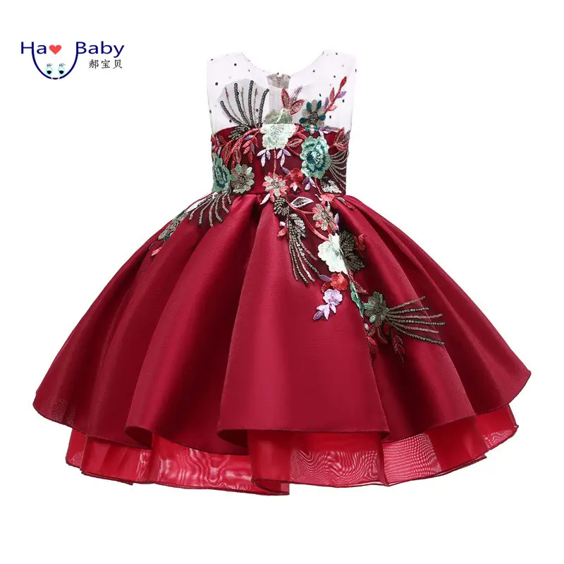 हाओ बच्चे गर्मियों नई पार्टी सुंदर राजकुमारी शादी की पोशाक