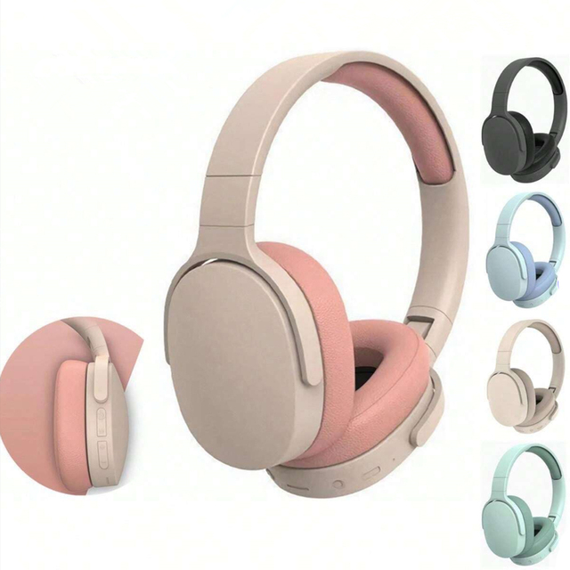 P2961 Foldable Wireless BT Stereo Headphone Blue tooth Music Wireless Headset Sports Earphone HiFi Earphones Smartphones TV Game