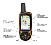 Appareil GPS portable K72B avec prise en charge du suivi précis et de la collecte de données