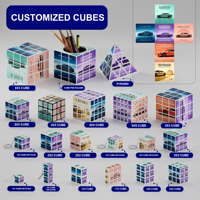 Cube Magique 4x4 Personnalisé OEM ODM avec Impression UV en Plastique ABS – Puzzle Promotionnel pour l'Industrie Automobile, Cadeau en Gros