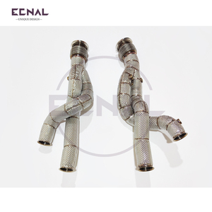Downpipes de Igual Longitud GINTANI Style para Lamborghini Aventador SVJ LP770-4 LP780-4 V12 6.5L 2017+, Sonido de Escape de Alta Frecuencia - Product Image 4