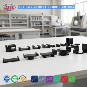 Profilé plastique sur mesure de qualité supérieure, antistatique, en PVC/PE pour système de tri à came - Product Image 3