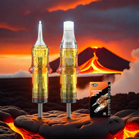 FUEGO Professional 20 aiguilles stérilisées jetables professionnelles, aiguilles à cartouche médicales pour machine à tatouer permanente