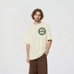 T-shirt 100 % polyester pour homme, personnalisable, haute qualité, streetwear, séchage rapide, jersey 180g, vierge ou imprimé, pour la randonnée en montagne - Product Image 1