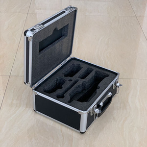 กล่องเครื่องมือ EVA ผ้าฝ้ายมุก พร้อมหูหิ้ว กันน้ำ สีดำล้วน ฝาล็อค รุ่นฤดูหนาว 2018 ล้อเดี่ยว - Product Image 2