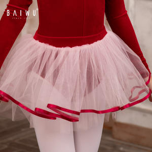 Robe <span class=keywords><strong>Tutu</strong></span> <span class=keywords><strong>rose</strong></span> à manches longues pour enfants, tenue de bal, 119242313 - Product Image 6