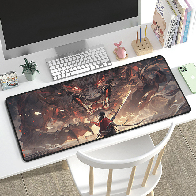 Custom Full Colour Design Print XL XXL Large Anti-Slip Rubber Desk Game Play Mat Gaming Mouse Pads