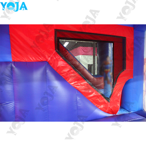 17ft siêu anh hùng <span class=keywords><strong>Inflatable</strong></span> lâu đài sử dụng đồ chơi trẻ em sân sau nhà bị trả lại nhà với trượt nước nảy nhảy lâu đài cho trẻ em - Product Image 6