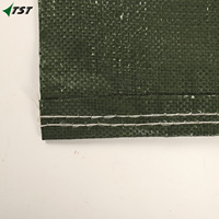 Sac d'emballage tissé en polypropylène vide de 25 kg, 60 kg, 100 kg pour céréales et riz, fourni directement par l'usine