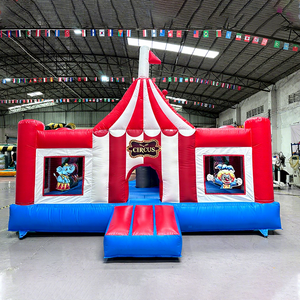 Castillo Inflable de PVC AirFunPro de Alta Calidad, Personalizado, con Tobogán, para Fiestas Infantiles - Product Image 1