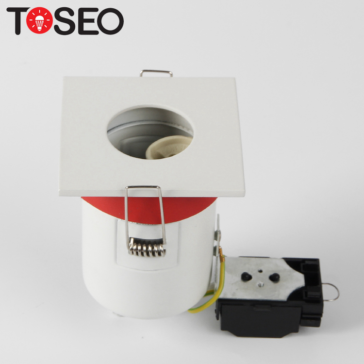 Ceiling Gu10 Fixed And Fire Rated Led Recessed Downlight Pure Aluminium Led Spotlight