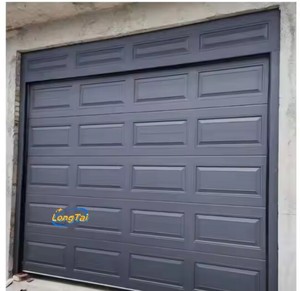 Andexin Realgres Porte <span class=keywords><strong>de</strong></span> <span class=keywords><strong>garage</strong></span> et <span class=keywords><strong>portes</strong></span> piétonnes industrielles sectionnelles en acier double nord-américain pour <span class=keywords><strong>deux</strong></span> voitures - Product Image 4