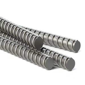 Стальные арматурные стержни ASTM 10 мм 12 мм HRB400 с винтовой резьбой стальной стержень - Product Image 2