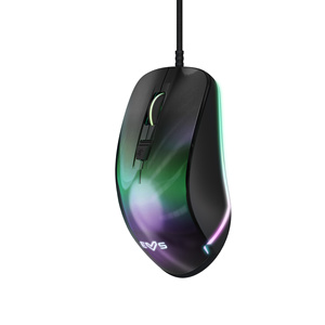 เมาส์เกมมิ่ง ESG M3 นีออน (เอฟเฟกต์กระจกเงา, สายถักแบบ USB, ไฟ LED RGB, 7200 DPI) - Product Image 4