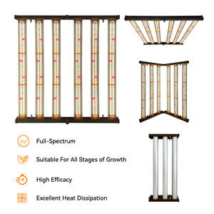 Lampada per Coltivazione a Spettro Completo 480W 2.5Umol/j per Tenda da Coltivazione 2x4, Luce Pieghevole ad Alta Efficienza per Crescita Piante - Product Image 5