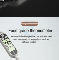TP300 termometer makanan Digital, termometer daging BBQ