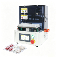 Máquina Selladora de Blísteres LFK-IIS para Comercio Minorista y Producción a Pequeña Escala |   Sellador Térmico de Alta Resistencia |   Empaque de Cápsulas para Tabletas de Escritorio