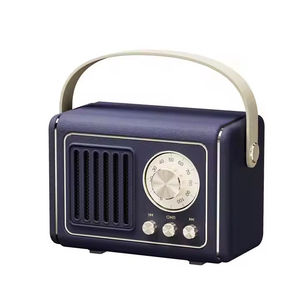Old Retro Radio Speaker TF FM Function Small Wireless <b>for</b> Speaker <b>for</b> Kitchen <b>Desk</b> <b>Bedroom</b> Office Party Outdoor Stage Use - Product Image 3