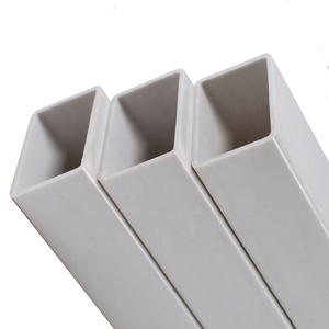 Tùy chỉnh sản xuất PVC chống cháy Ống Vuông đùn nhựa dịch vụ xử lý cắt modling bao gồm - Product Image 1