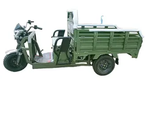 Prezzo all'ingrosso della fabbrica carico pesante raffreddato dal vento tuktuk tre ruote moto Cargo triciclo motorizzato