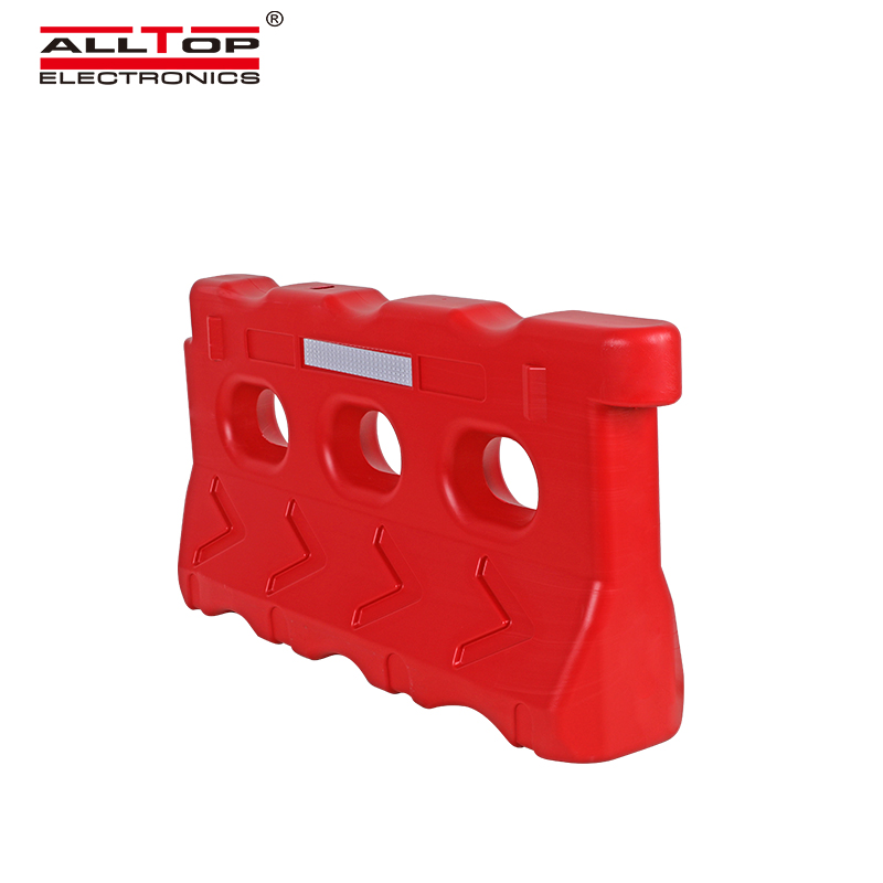 Выдувной пластиковый дорожный защитный баррикад, блокировщик, водный наполненный дорожный барьер