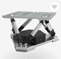 Plataforma de Movimiento DIY TMPF-6DOF de Aluminio para VR Doméstico, Actuador de Servomotor, Capacidad de 300 kg para Simuladores de Carreras/Vuelo 6DOF