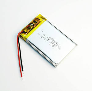 KC 3,7 V 701250 350mAh small lithium polymer battery - Product Image 5