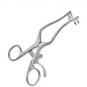 PLESTER 130 mm Rétracteur manuel auto-serrant à 2 pointes aiguisées |   Longueur de travail de 5 pouces |   Instrument chirurgical certifié CE | - Product Image 1
