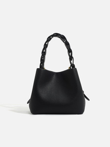 Borsa a Secchiello con Motivo Litchi 2026 - Borsa in Pelle Artigianale con <span class=keywords><strong>Design</strong></span> Texturizzato <span class=keywords><strong>e</strong></span> alla <span class=keywords><strong>Moda</strong></span> per Donne - Product Image 1