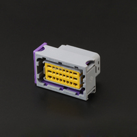 Conector de Placa PCB Impermeable para Automóvil, Arnés de Cables ECU 211PC249S0005, Adaptador para Automóvil, Conectores Hembra de 24 Pines