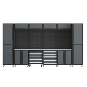 Banco de <span class=keywords><strong>Trabajo</strong></span> Resistente con Gabinete Combinado, Gabinete para Herramientas de Mecánico para <span class=keywords><strong>Taller</strong></span> - Product Image 3