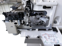 Marque JUITA JTV7-4Z Machine à coudre électrique industrielle, ensemble de découpe, Machine à coudre électrique intégrée industrielle