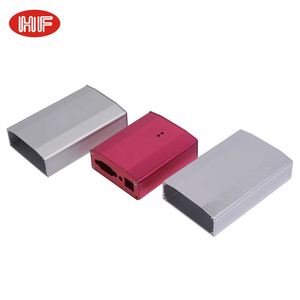 Customized 6063 Aluminum Alloy Extruded Control Box <b>Enclosure</b> with Heat Sink IP52 Protection Sandblasted Surface 25x64x110mm - Product Image 4