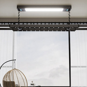 Intelligent lighting <b>drying</b> disinfection balcony dryer full screen light retractable electric <b>drying</b> <b>rack</b> - Product Image 3