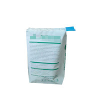 Sac à valve en polyéthylène PE personnalisé pour la vente en gros, 20 kg, 25 kg, emballage stable, pour aliments pour animaux, granulés plastiques, pigments, agriculture, résistant à l'humidité