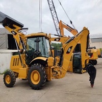 Mesin Kombinasi Kubota Diesel Backhoe Loader 4 Wheel Drive Digger dengan Efisiensi Tinggi Siap Ekspor