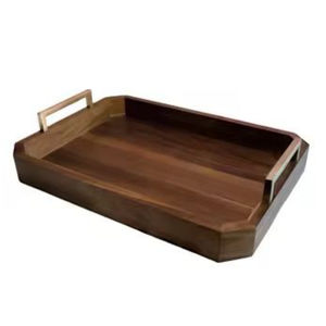 Bandeja de Servicio para Aperitivos y Café, Diseño Elegante, Decorativa, para Fiestas, Hogar, Restaurante, Hotel, Superventas - Product Image 1