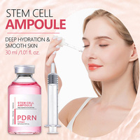 Ampoule d'essence faciale PDRN Niacinamide Marque Blanche Hydratation Profonde Éclat Lisse Teint Uniforme