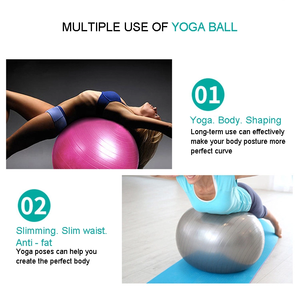 Offre Spéciale <span class=keywords><strong>75</strong></span> <span class=keywords><strong>cm</strong></span> PVC Yoga Ball Écologique Anti-Éclat Balance Fitness Gymnastique Doux Doux Gymnastique pour Yoga - Product Image 5