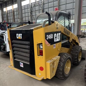 รถตักล้อยางมือสอง Cat 246d ใช้งานน้อย ชั่วโมงการทำงานต่ำ ของแท้จากโรงงาน - Product Image 1