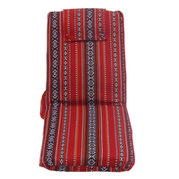 Sièges de stade pliables portables avec dossier réglable en tissu arabe du Moyen-Orient, coussin pliable, chaise de camping en plein air