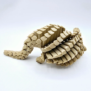 Oddcraft - Figura de acción articulada de pangolín impresa en 3D, juguete de plástico personalizable, decoración de escritorio, OEM y ODM disponibles - Product Image 3